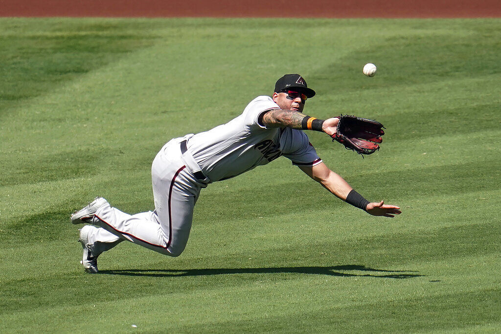 APTOPIX Diamondbacks Angels Baseball